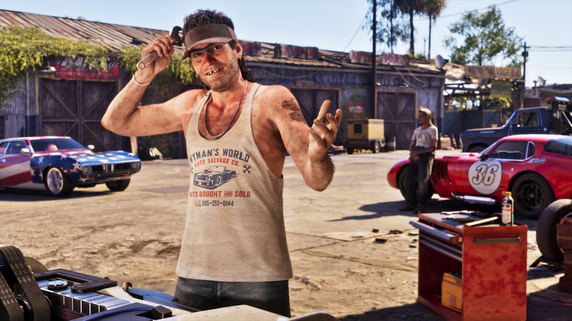 Official Rockstar Games image of the classic car collection commission.