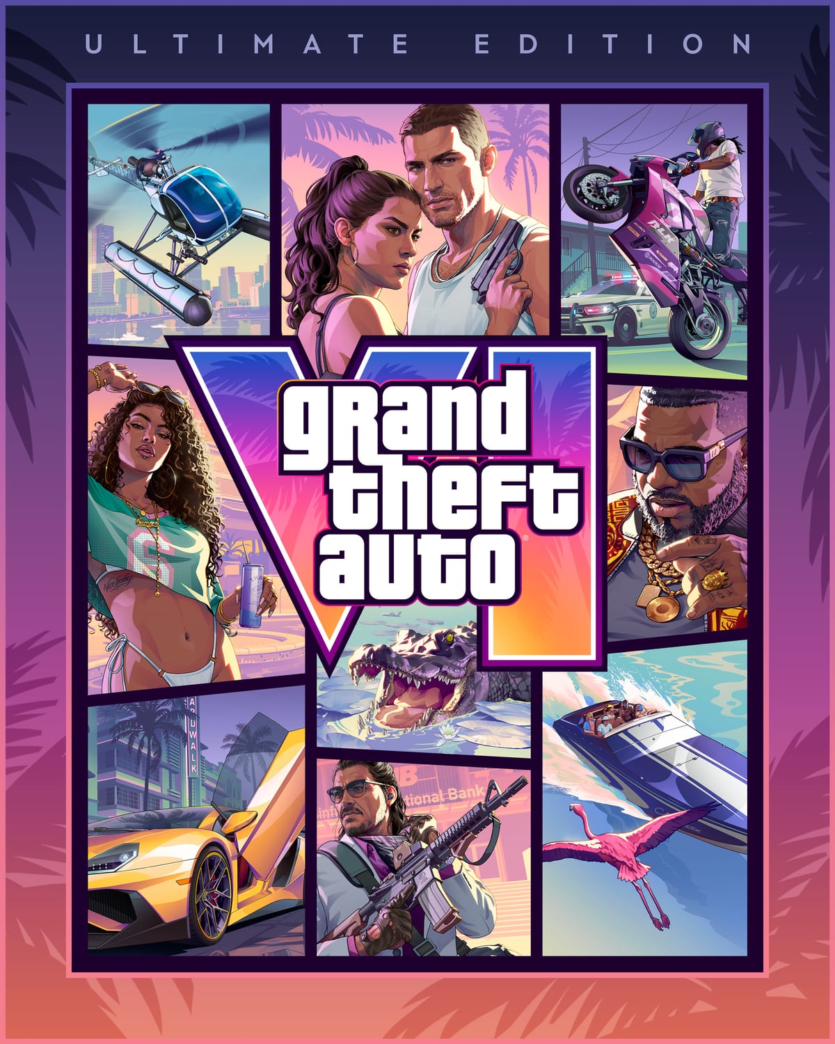 Official Rockstar Games front-of-box artwork for the Ultimate Edition.